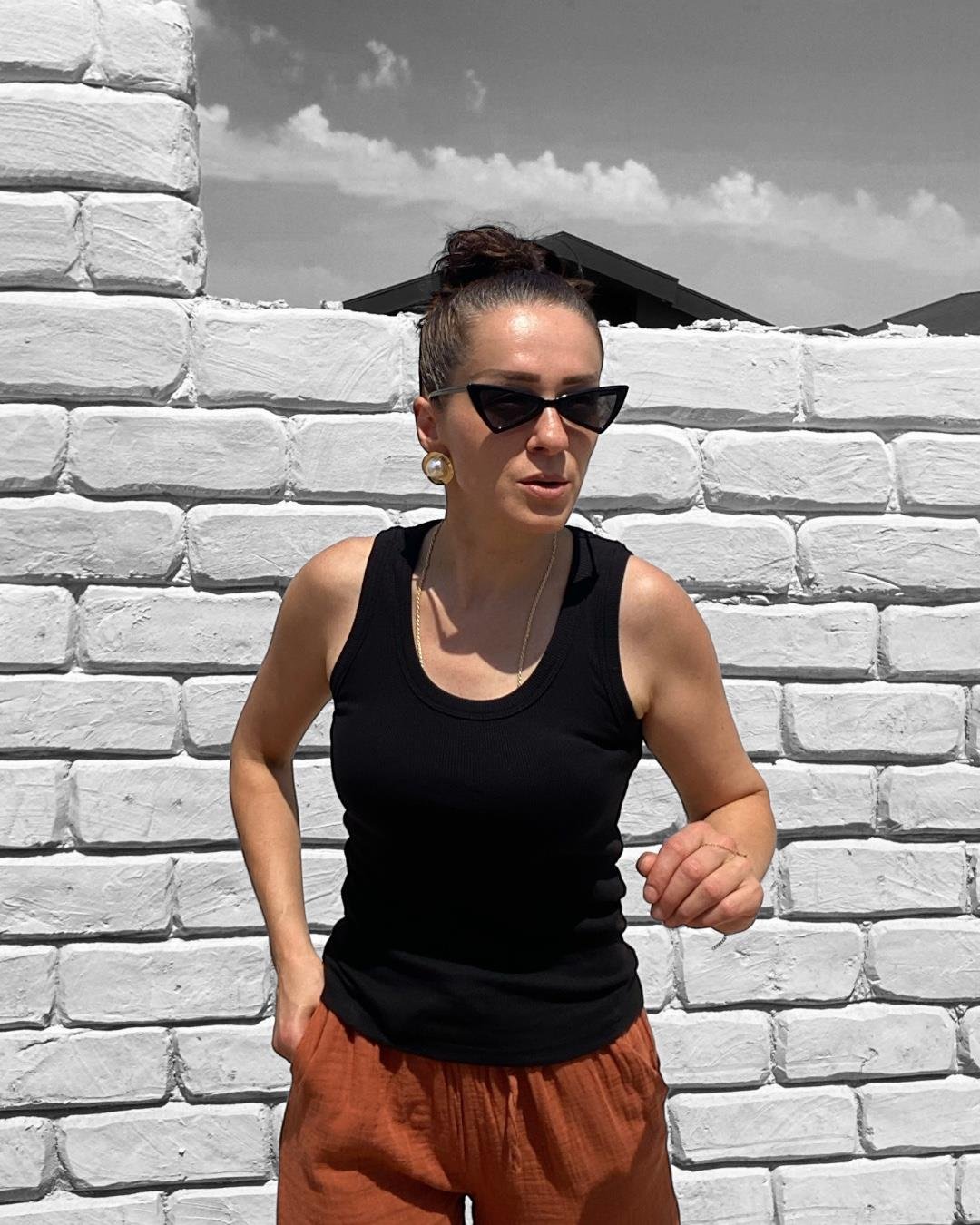 Siyah Ribana Basic Atlet