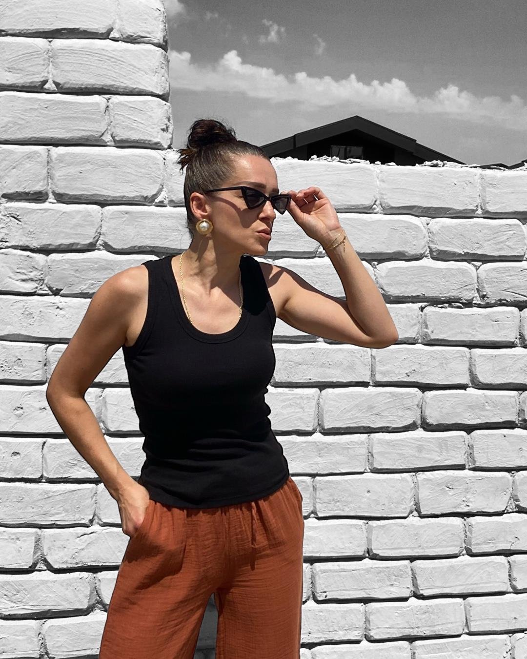 Siyah Ribana Basic Atlet