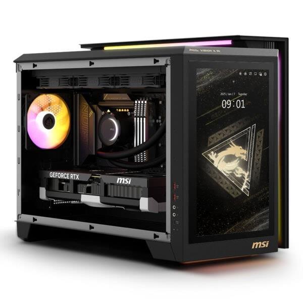MSI MEG VISION X AI 2NVV9-056TR ULTRA 9 285K 32GB DDR5 2TB SSD RTX 5080 VENTUS 3X 16G W11 GAMING DT 