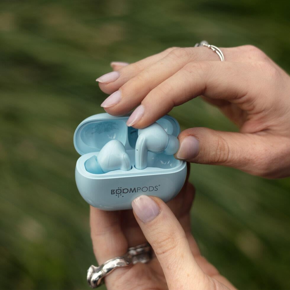 Boompods Echobuds, TWS Bluetooth Kulaklık, Mavi