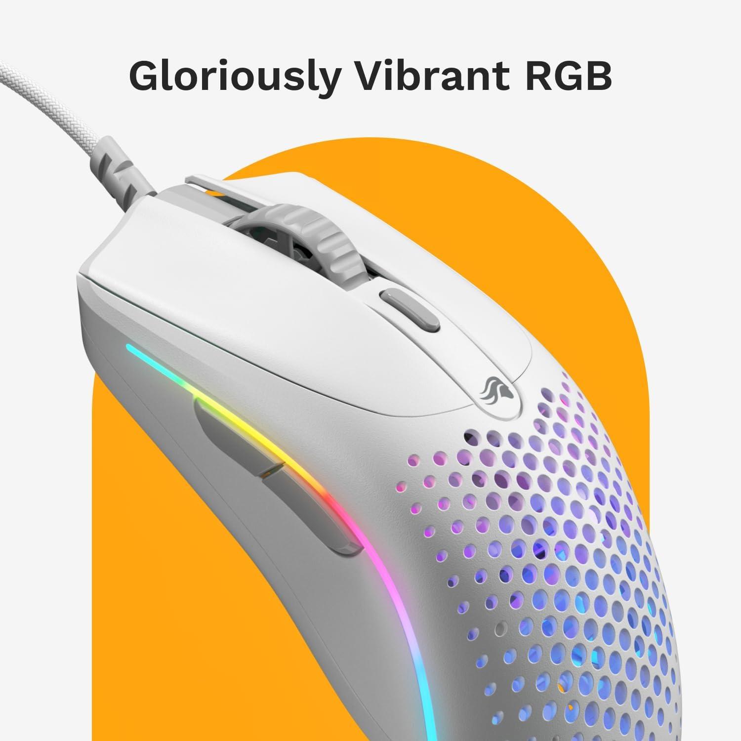 Glorious Model O 2 Mini Kablolu Gaming Mouse - Mat Beyaz (GLO-MS-OMV2-MW)