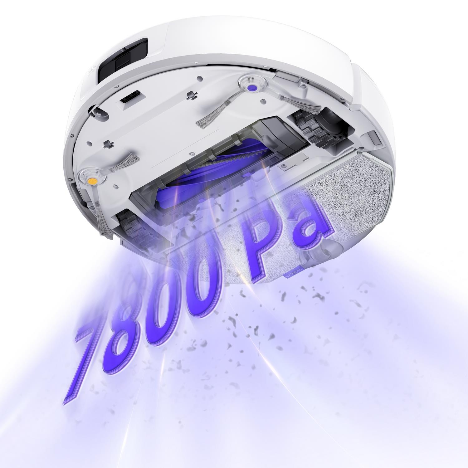 Narwal Freo X Plus Robot Vacuum and Mop, 7800 pa, Beyaz