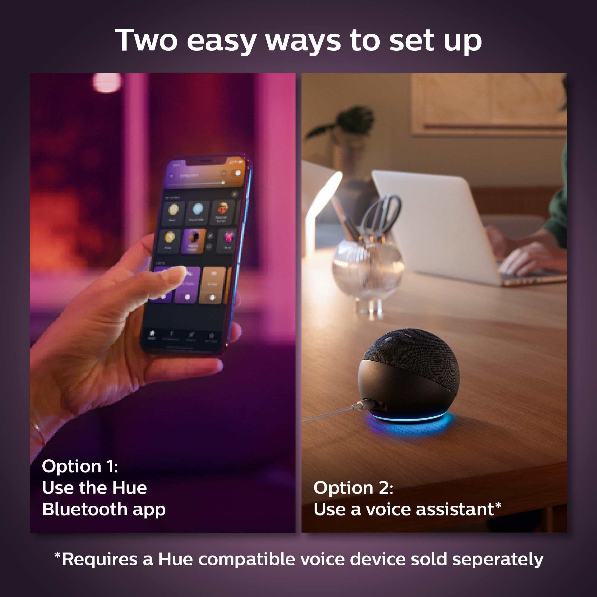 Philips Hue Centura Siyah Sıva Üstü RGB Akıllı LED Spot 400 Lumen GU10 Spot Dahildir