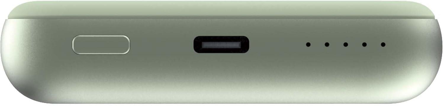 Verbatim Manyetik Power Bank 10000 mAh, Kablosuz Şarj Cihazı 15 W, USB-C ile 20 W PD Yeşil