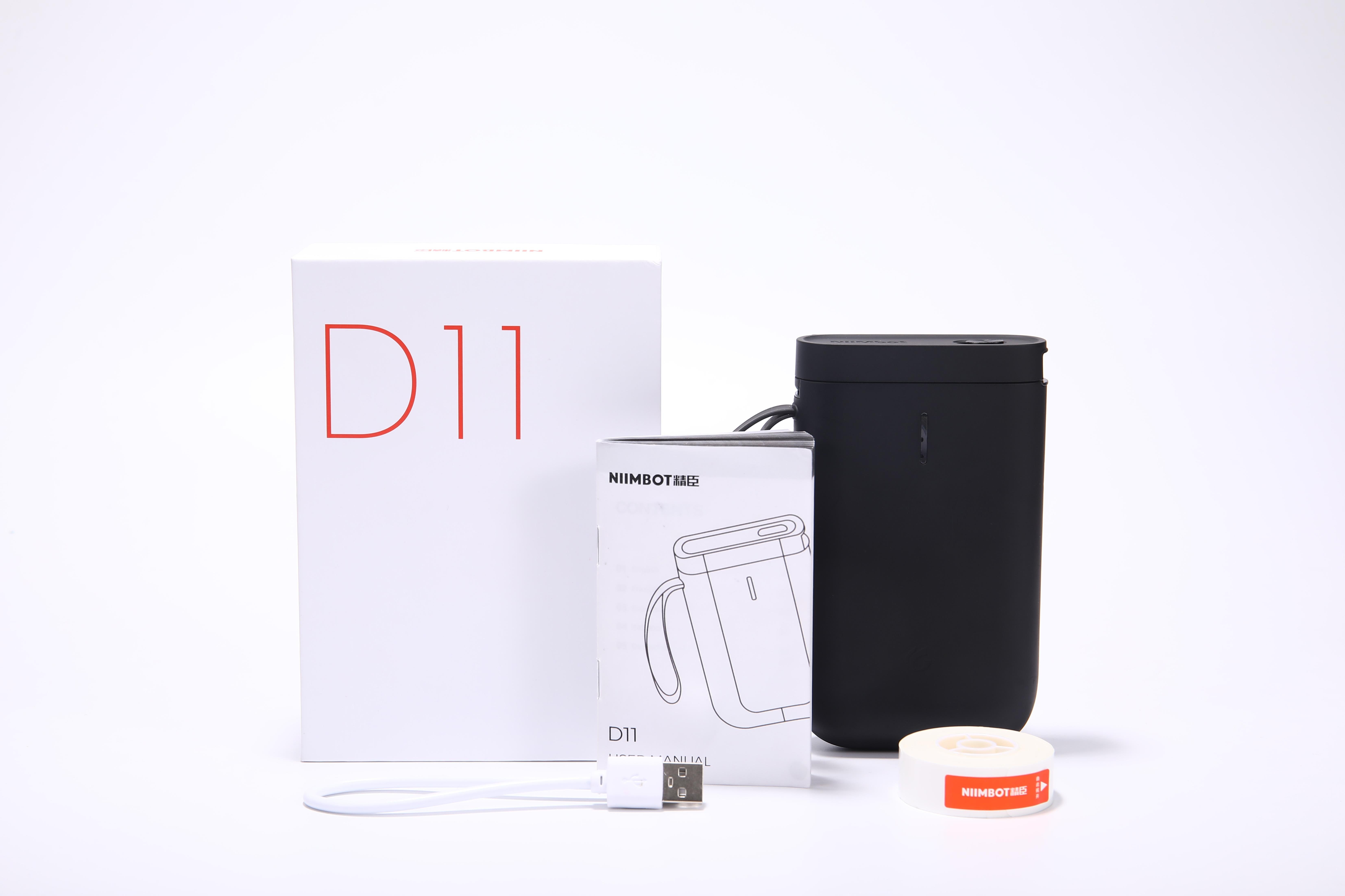 Niimbot D11 Siyah Termal Etiket Yazıcı