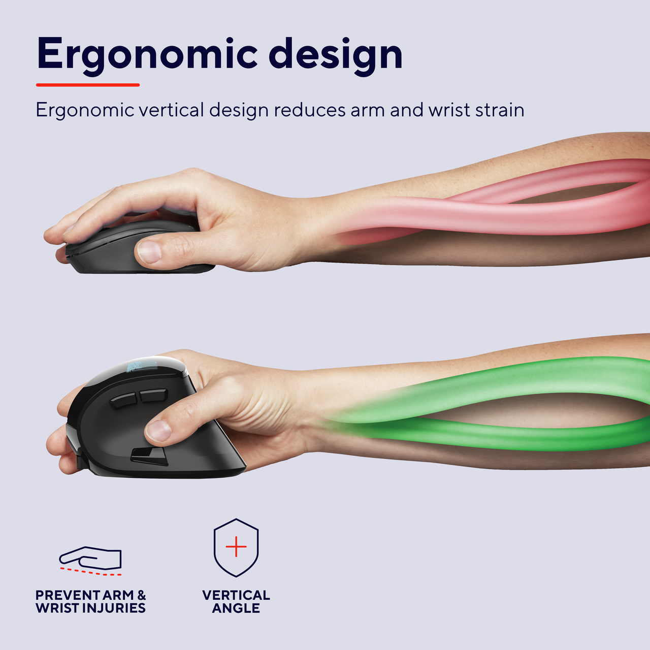Trust 23731 Şarj Edilebilir Kablosuz Ergonomik mouse