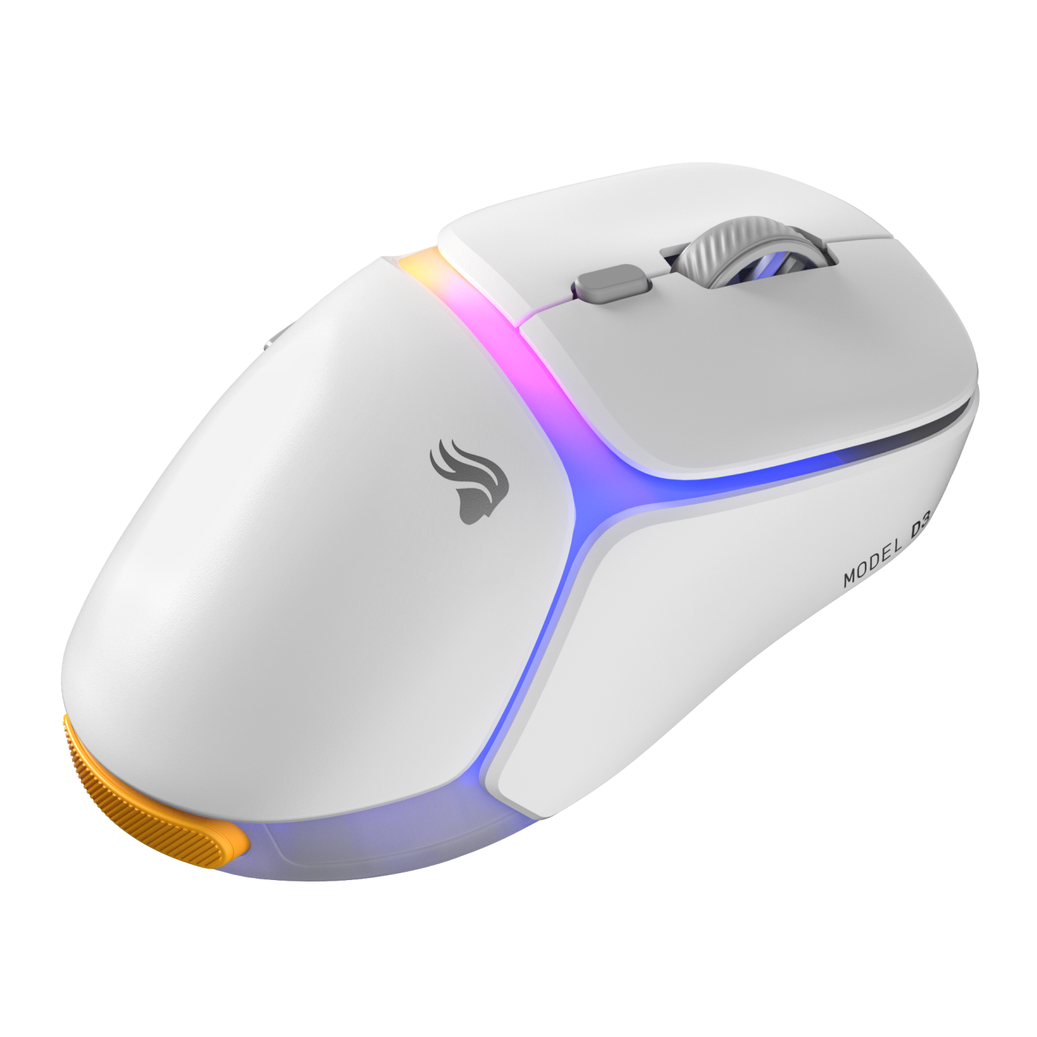 Glorious Model D3 Kablosuz RGB Ultralight 30000 DPI Gaming Mouse -Mat Beyaz