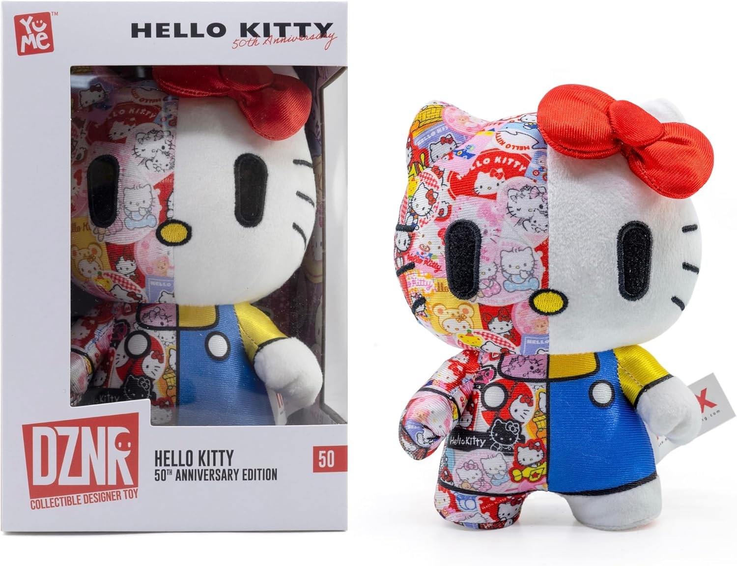 Yume Hello Kitty Dznr Plush - The 50Th Anniversary
