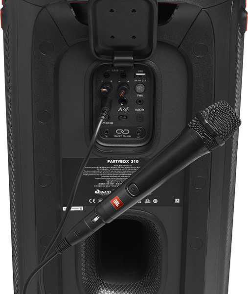 JBL Partybox Kablolu Mikrofon - Siyah