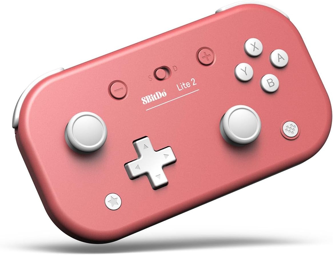 8BitDo Lite 2 Bluetooth Kablosuz Oyun Kolu - Pembe