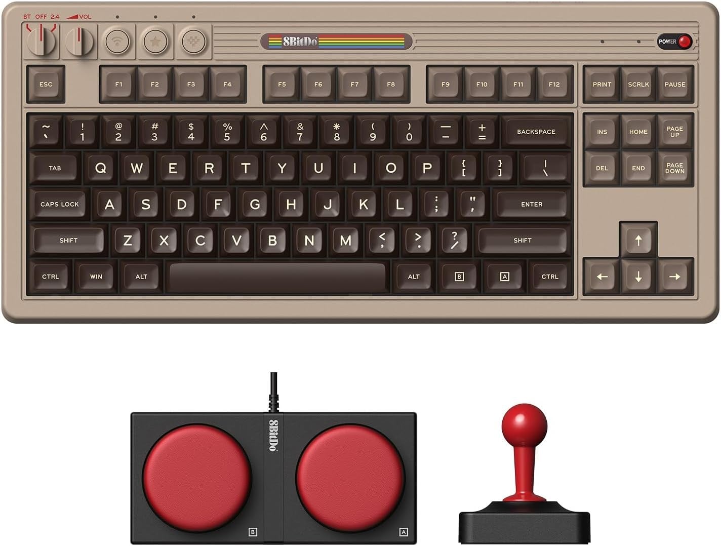 8BitDo Retro C64 Edition Mekanik Klavye