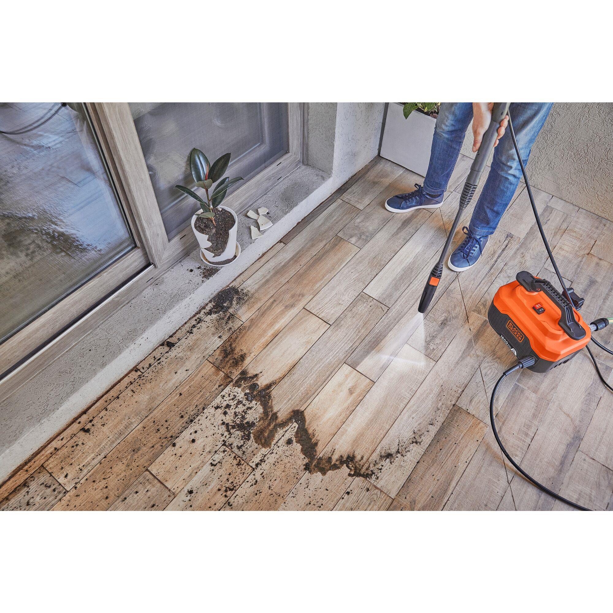 Black&Decker 1300Watt 110Bar Basınçlı Yıkama - Yatay - BEPW1300H-QS