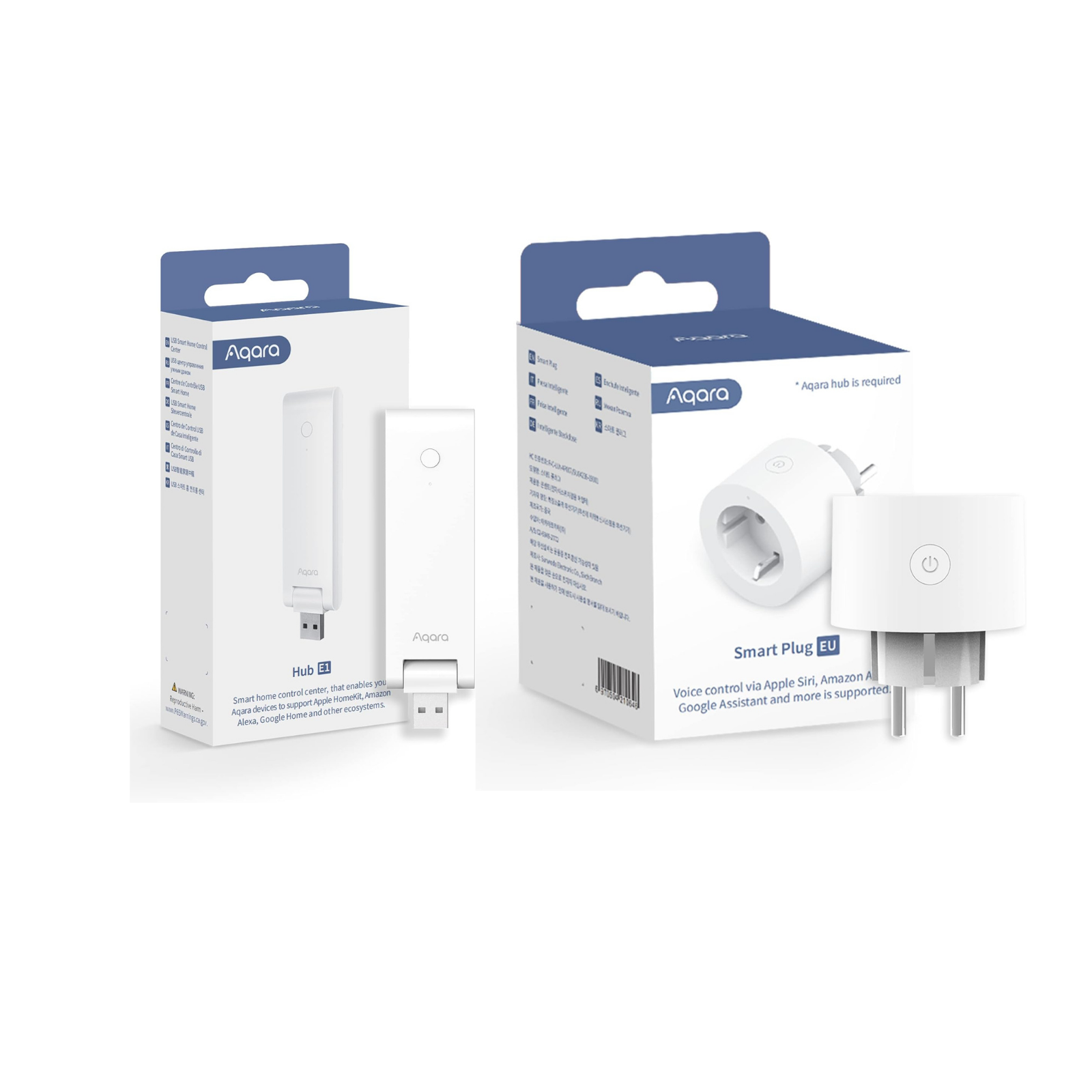 Aqara Akıllı Priz ve Matter Hub (Apple Home Destekli)