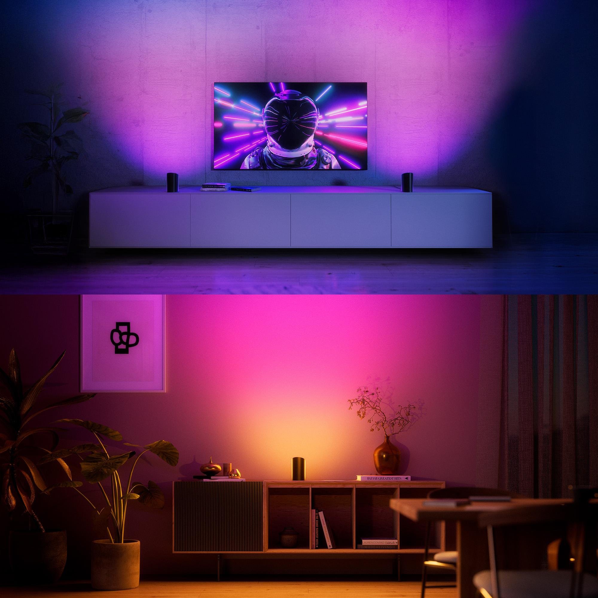 Philips Hue Flare Akıllı Duvar Aydınlatma - Beyaz