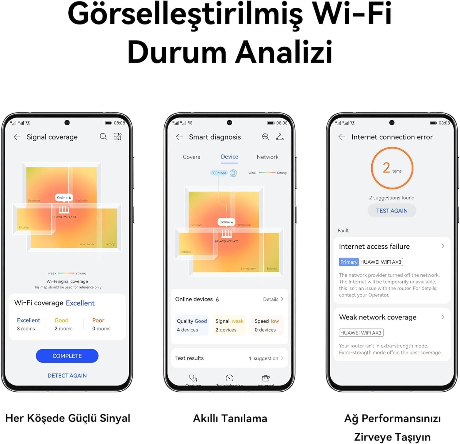 HUAWEI WiFi AX3 NEW Router – Wi-Fi 6 Plus 3000 Mbps