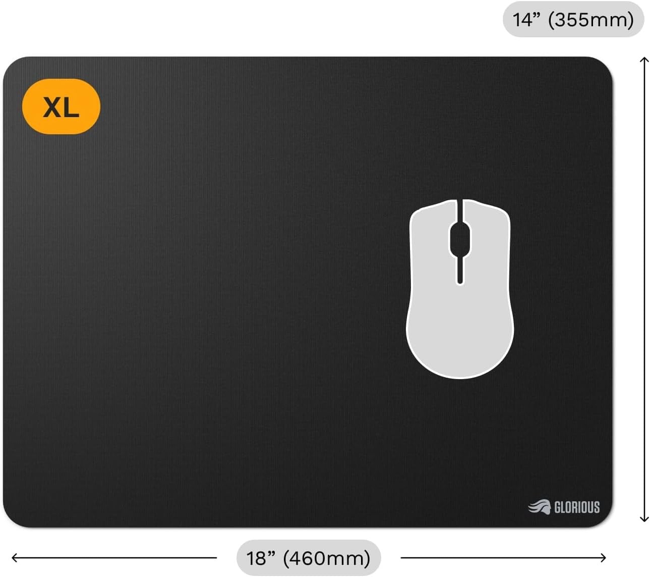 Glorious Mouse Pad 2 XL Siyah