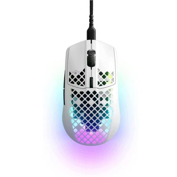 SteelSeries Aerox 3 2022 RGB Kablolu Snow Gaming Mouse (SSM62603)