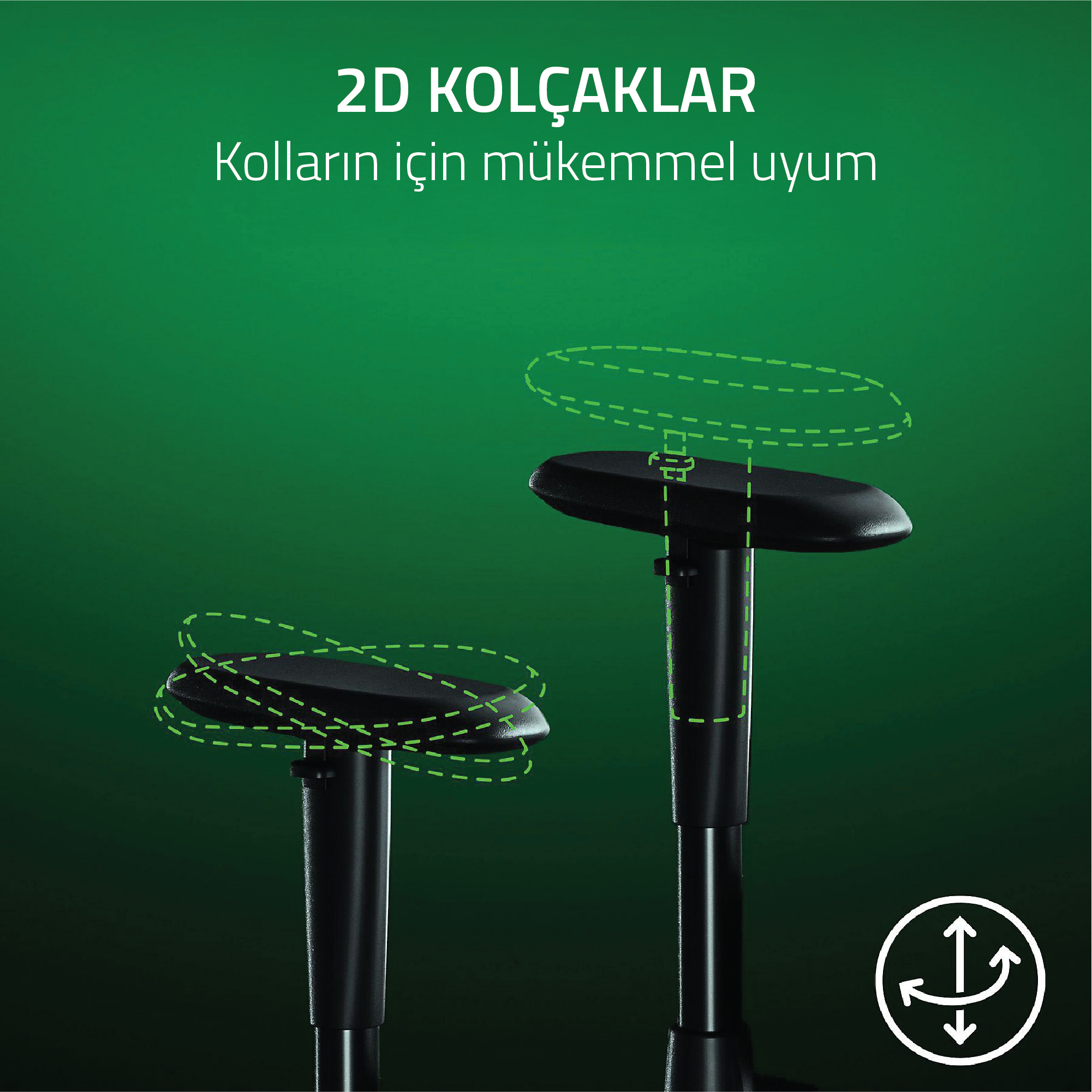 Razer İskur V2 X Açık Gri Oyuncu Koltuğu RZ38-05310200-R3G1