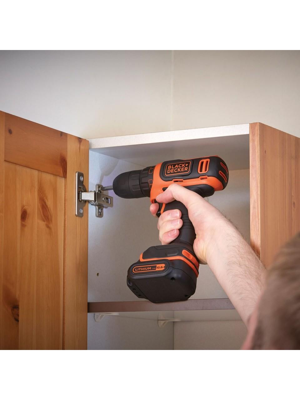 Black & Decker BDCDD 12K 10.8Volt/1.5Ah Li-ion Akülü Vidalama