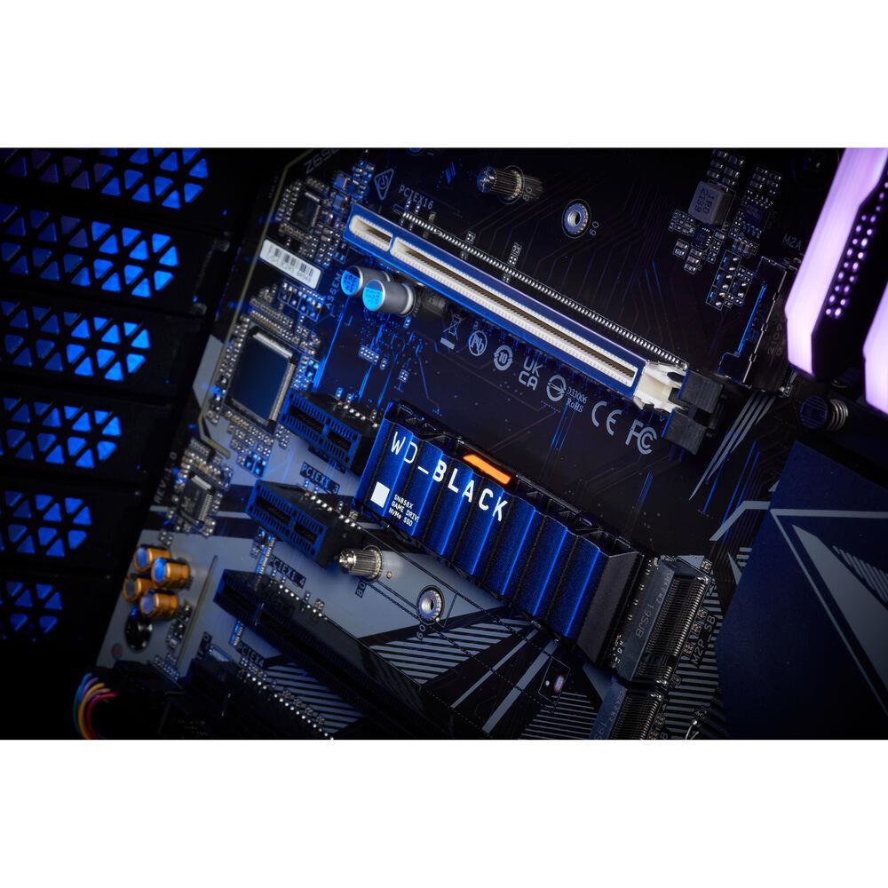 WD Black 4TB SN850X 7300MB/s-6600 MB/s (Pc-Ps5 Uyumlu) Gaming Internal NVMe PCIe 4.0 SSD Soğutuculu WDBB9H0040BNC-WRSN