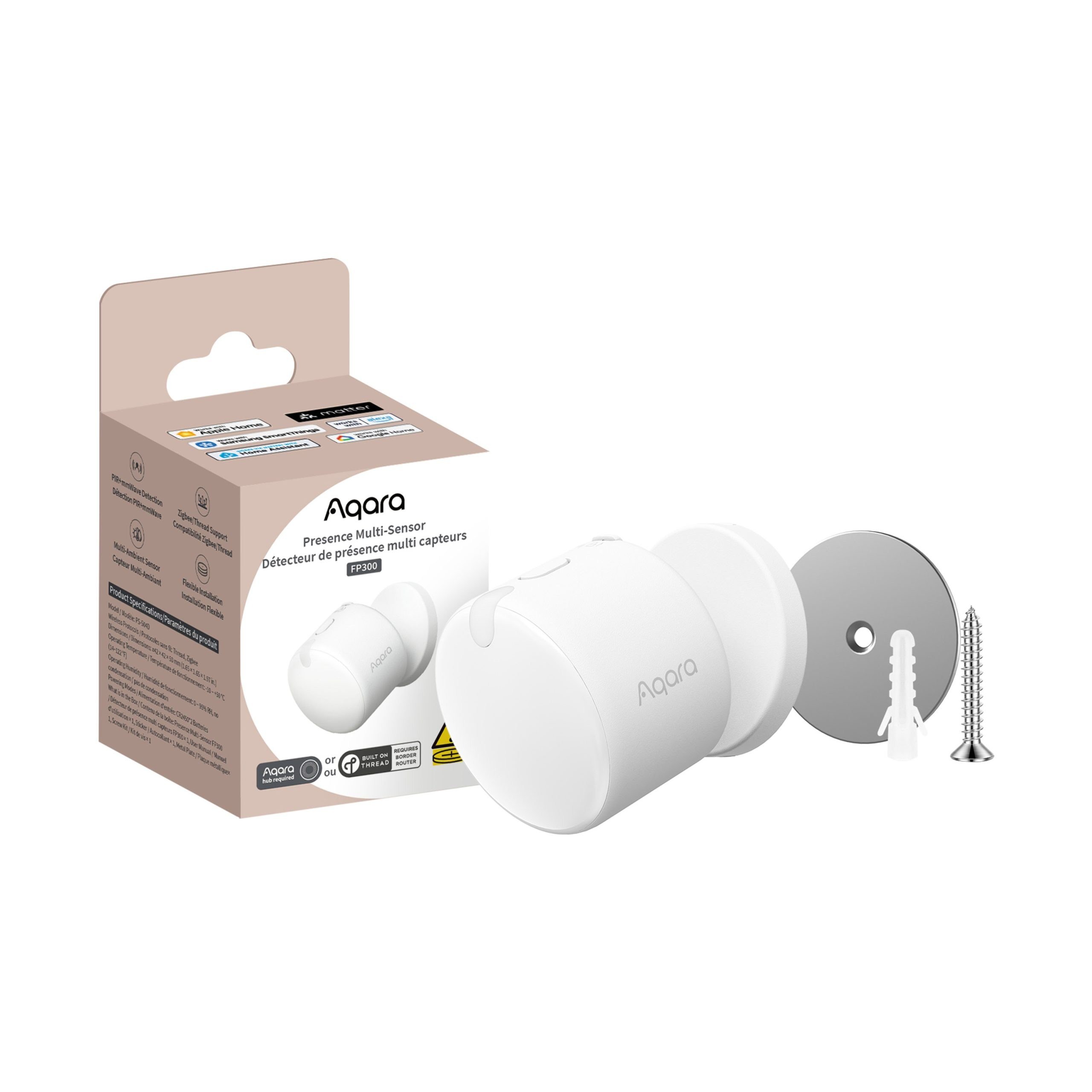 Aqara Akıllı Çoklu Varlık Sensörü Görüntü ve Hareket Algılama FP300 PS-S04D