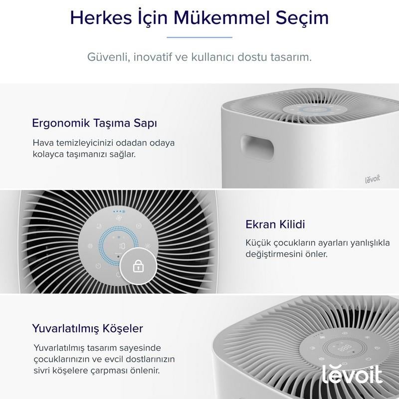 Levoit Core 600S Pro Akıllı Hava Temizleme Cihazı