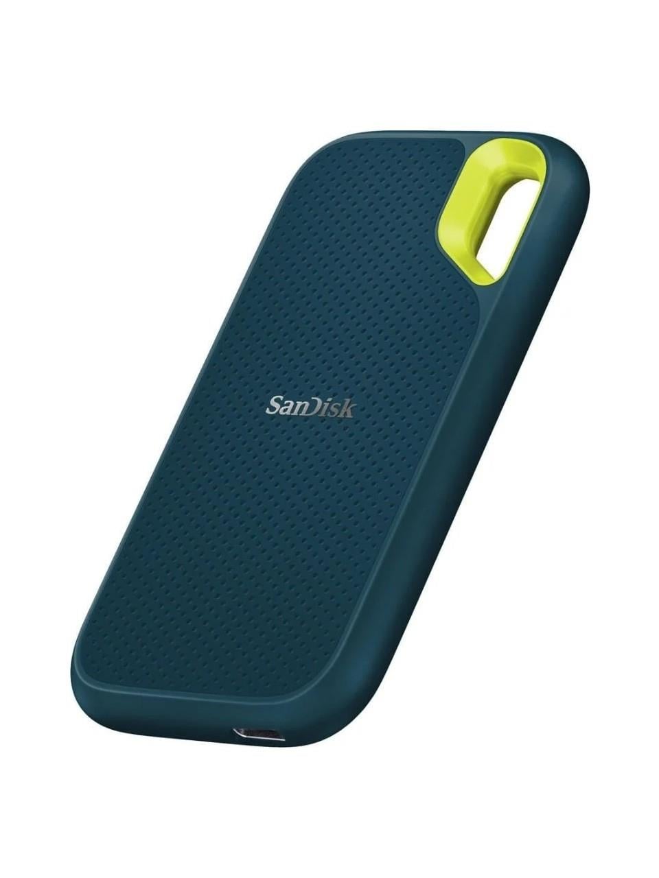 SanDisk Extreme Portable SSD 4 TB, Monterey (taşınabilir NVMe SSD, USB-C, 1.050 MB/sn'ye kadar okuma hızı ve 1.000 MB/s yazma hızı, su ve toza dayanıklı) SDSSDE61-4T00-G25M