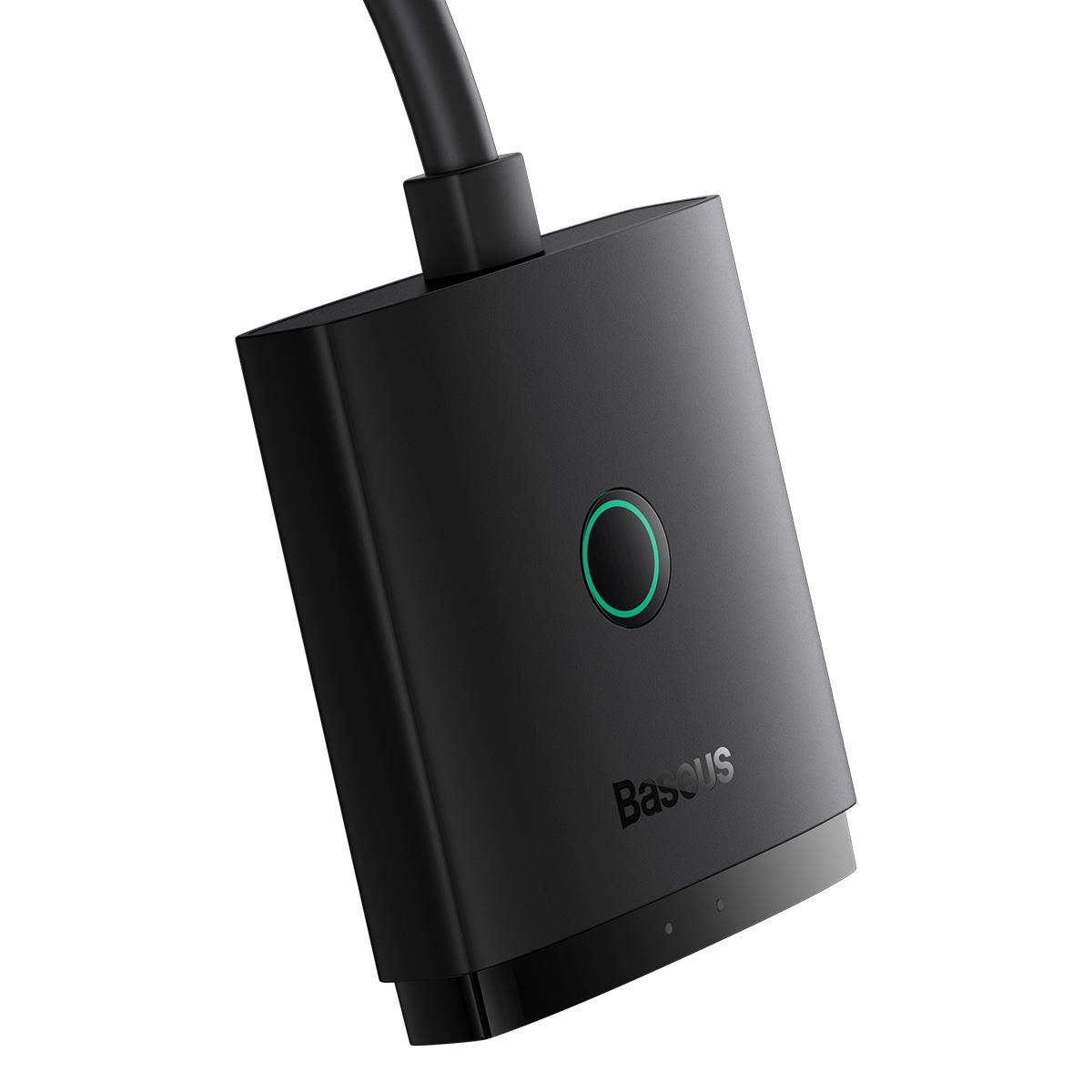 Baseus AirJoy Serisi 2'si 1 Arada Çift Yönlü HDMI Switch B01331105111-01