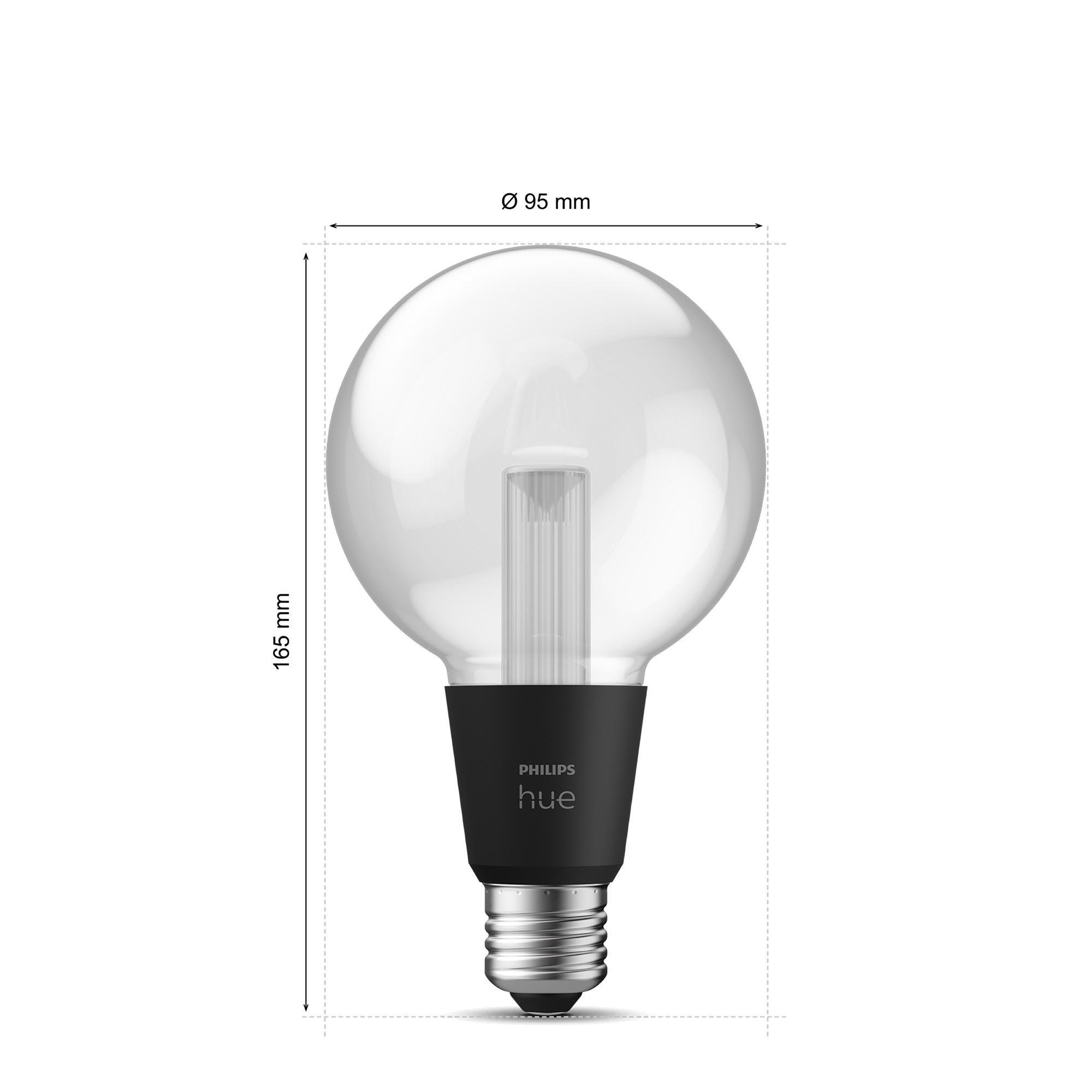 Philips Hue G95 E27 Renkli Akıllı Ampul