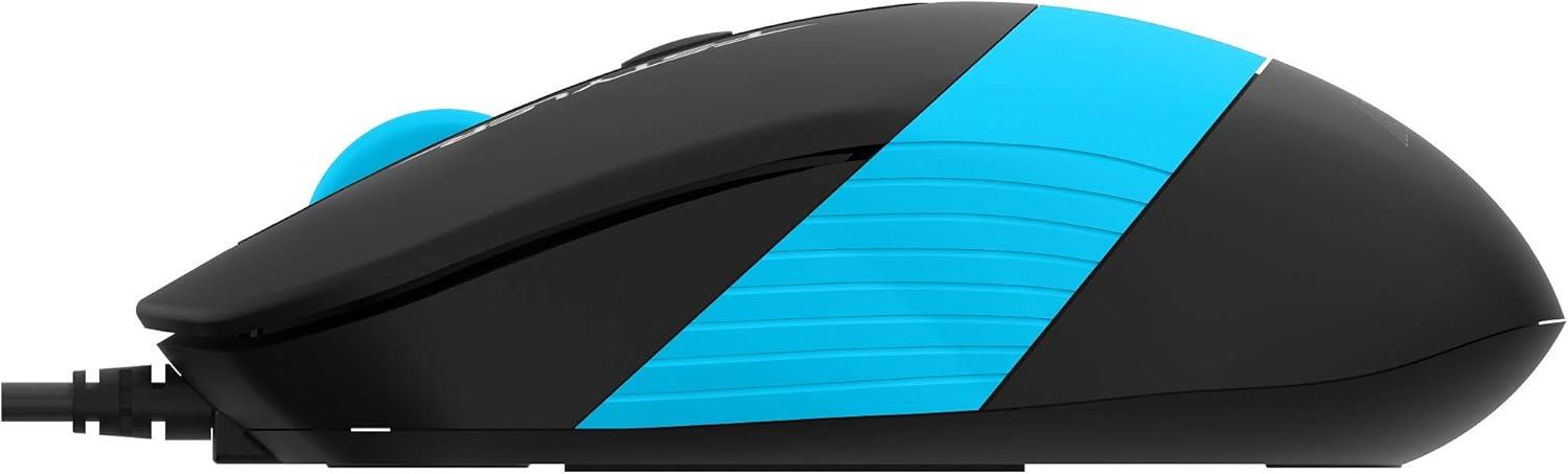 A4-Tech FM10 USB Siyah & Mavi Optik 1600 DPI Kablolu Mouse