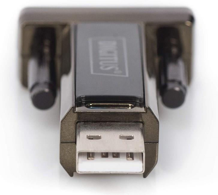 Digitus USB2.0 Erkek to RS232 (Seri) Dişi Çevirici