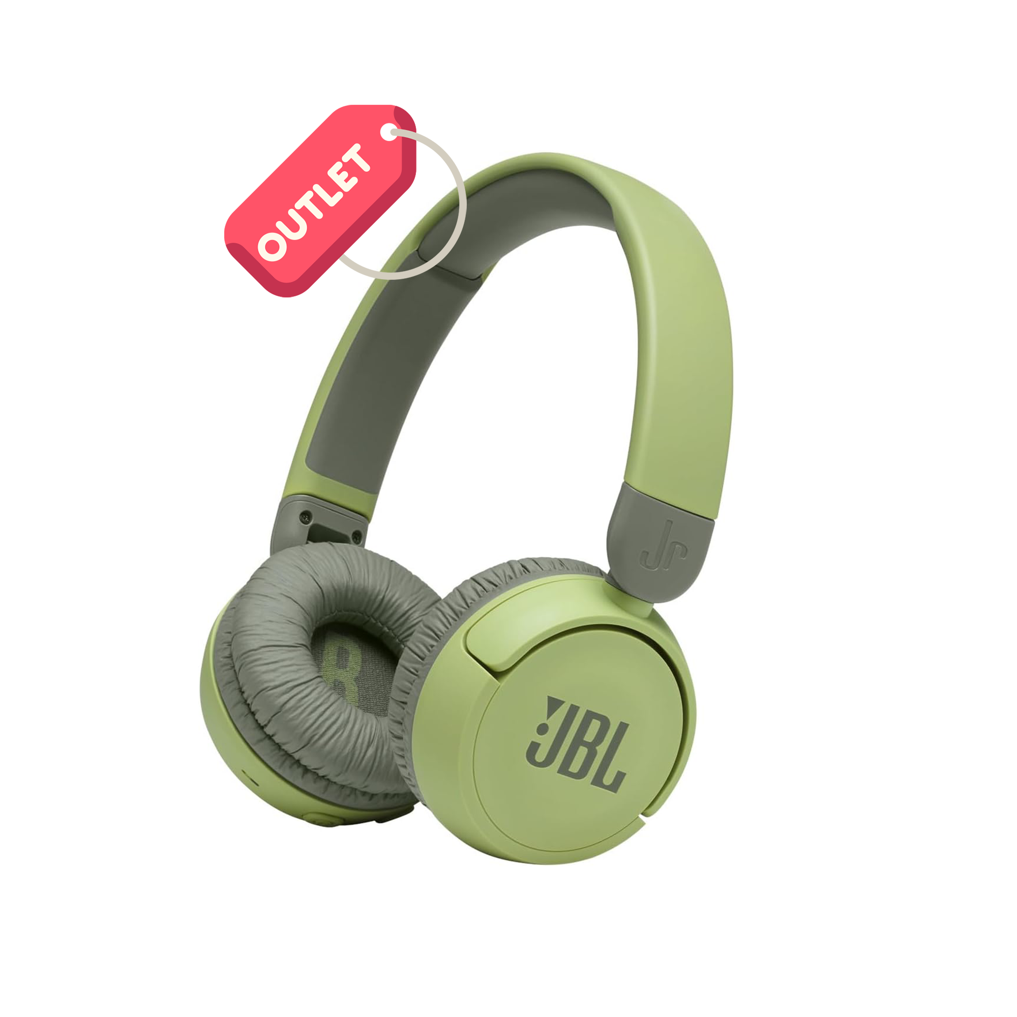OUTLET JBL JR310BT Bluetooth Çocuk Kulaklığı, Yeşil