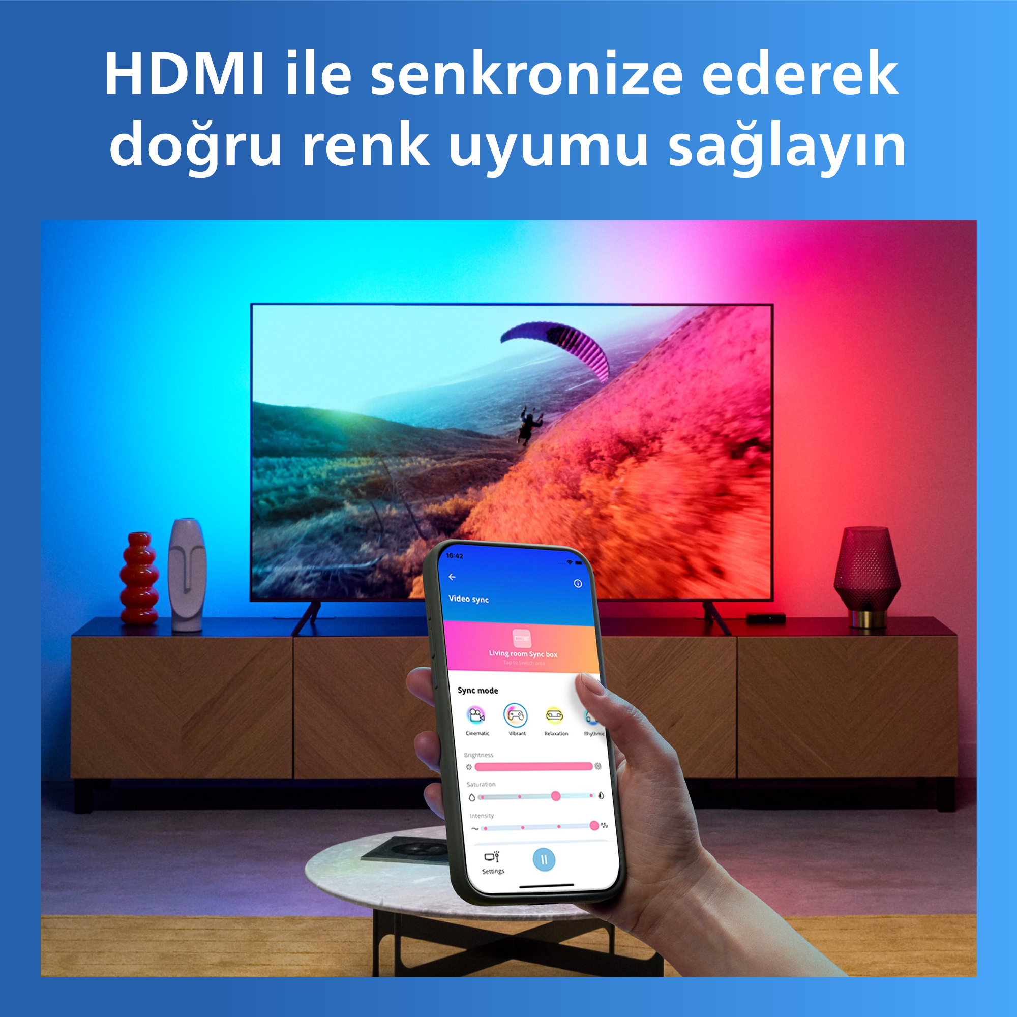 Philips Smart Lighting HDMI 2.0 Sync Box Kiti (55