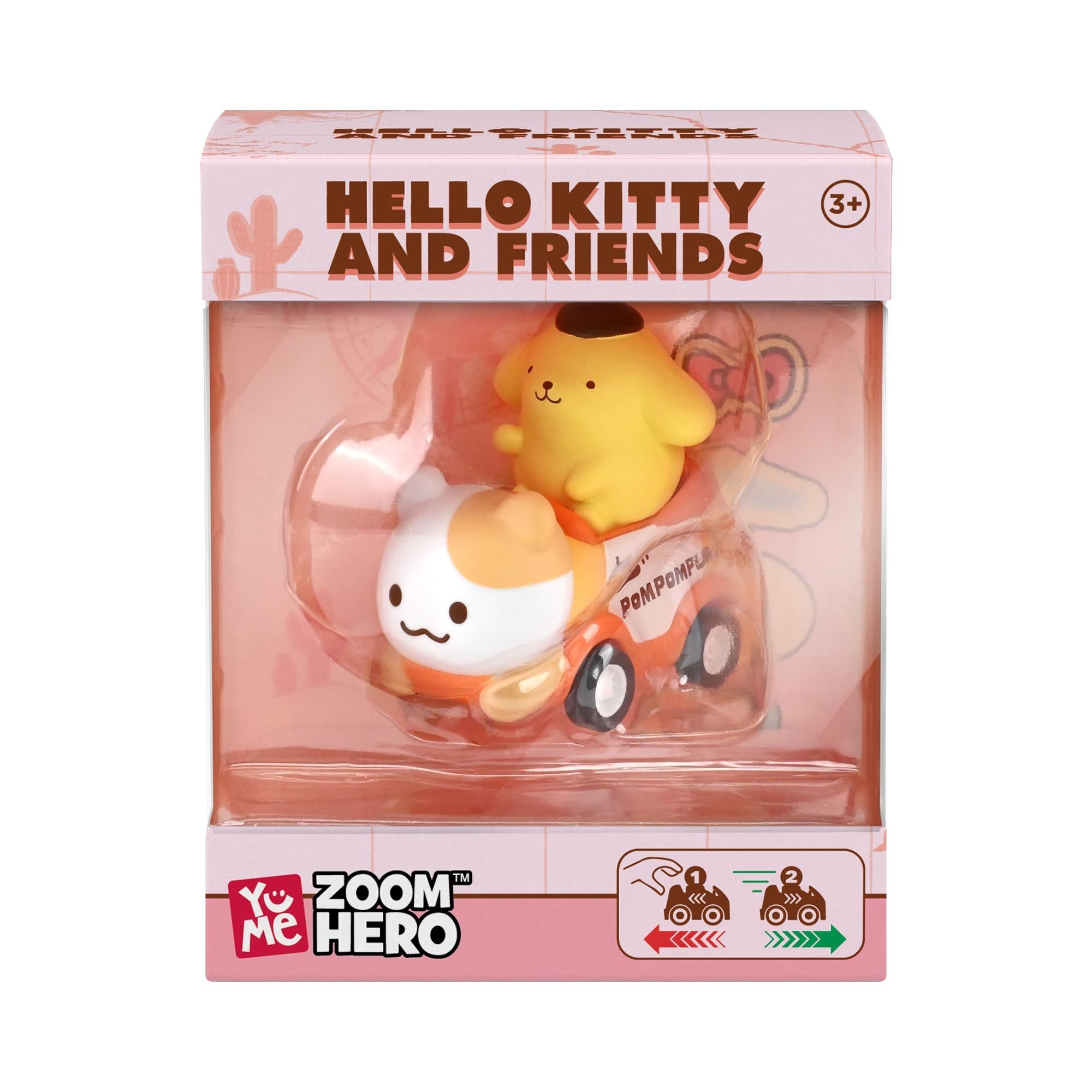 Yume Hello Kitty and Friends Zoom Hero Window Box Pompompurin 