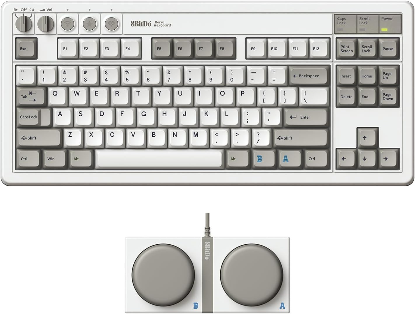 8BitDo Retro M Edition Mekanik Klavye