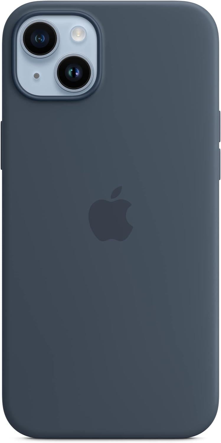 Apple iPhone 14 Plus için MagSafe Silikon Kılıf - Fırtına Mavisi MPT53ZM/A