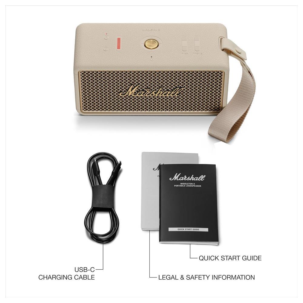Marshall Middleton II Bluetooth Hoparlör, Cream