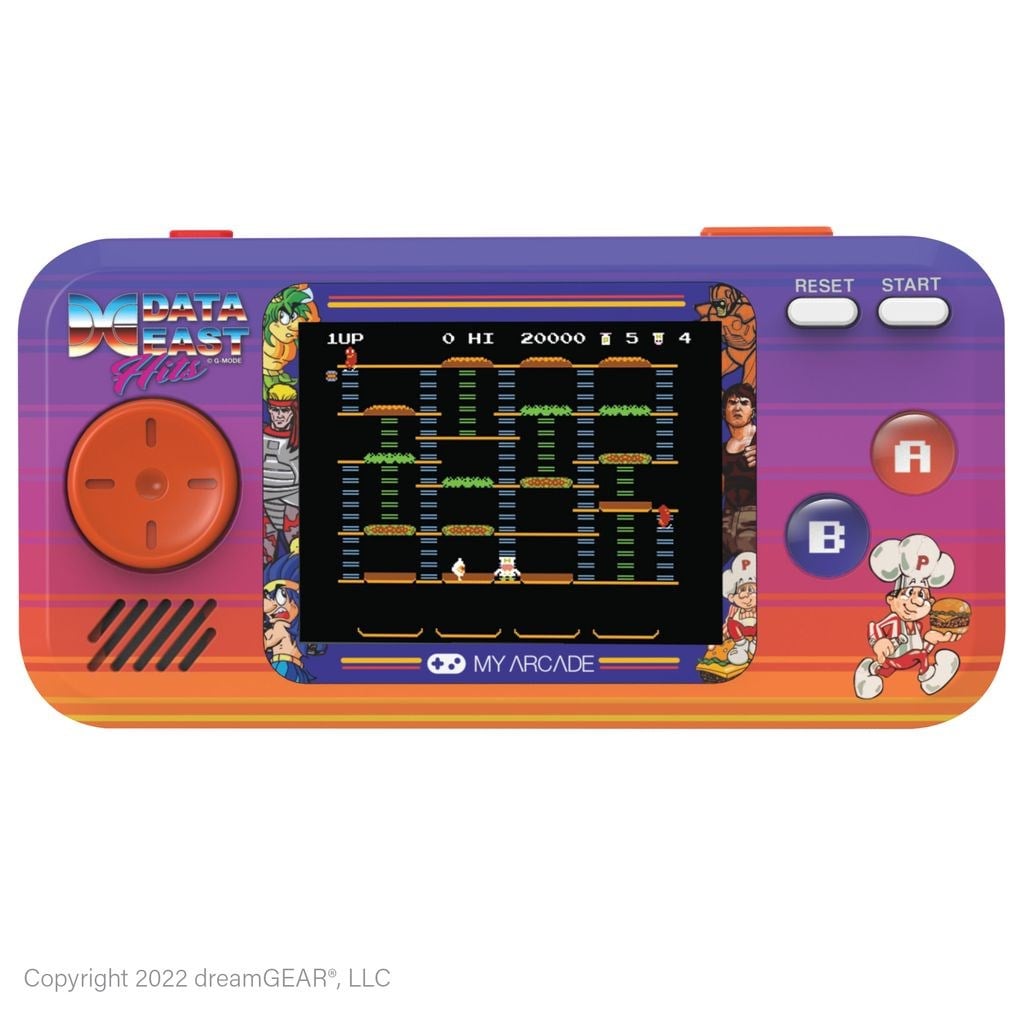 My Arcade Data East Hits Portable Retro Konsol 100 Oyun