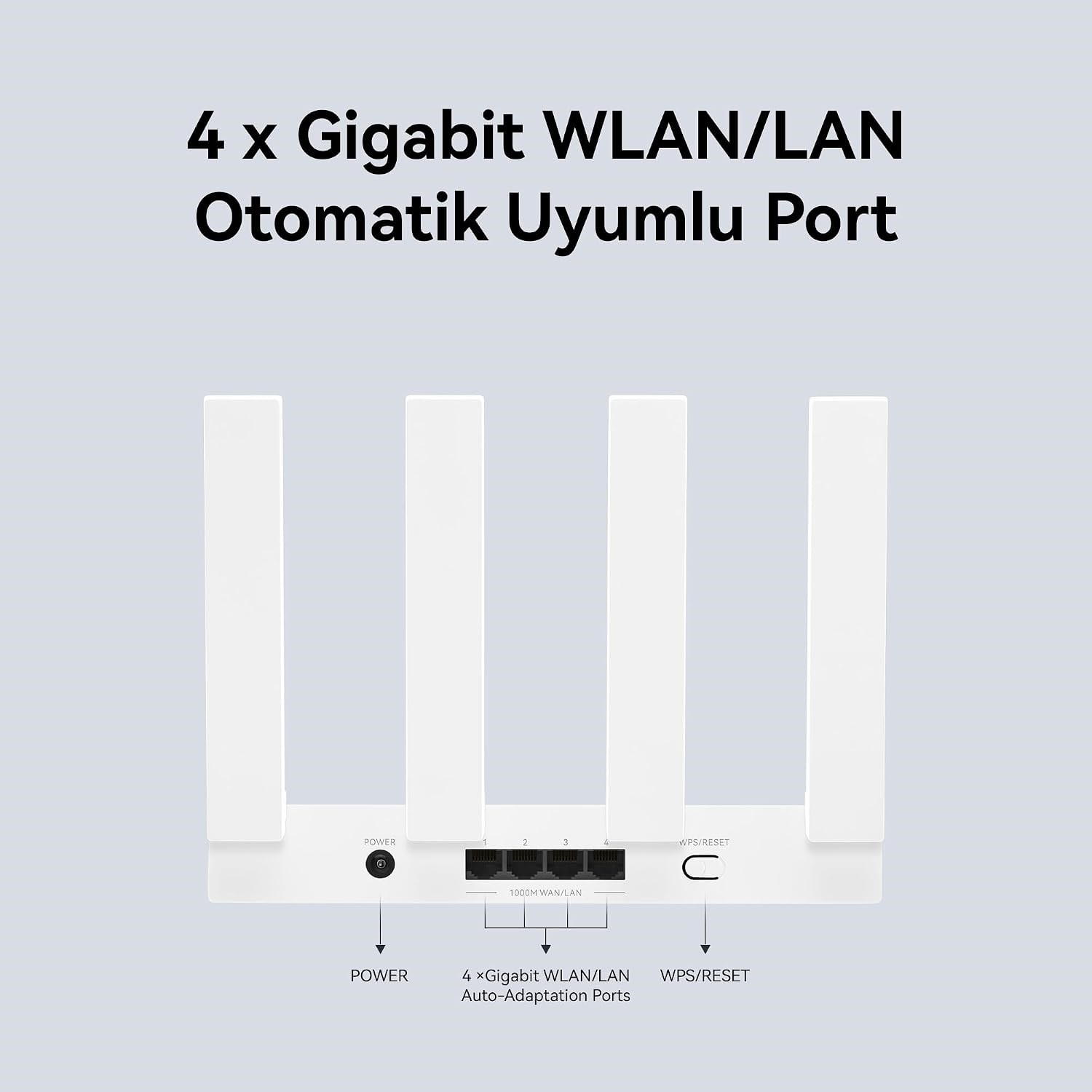 HUAWEI WiFi AX3 NEW Router – Wi-Fi 6 Plus 3000 Mbps