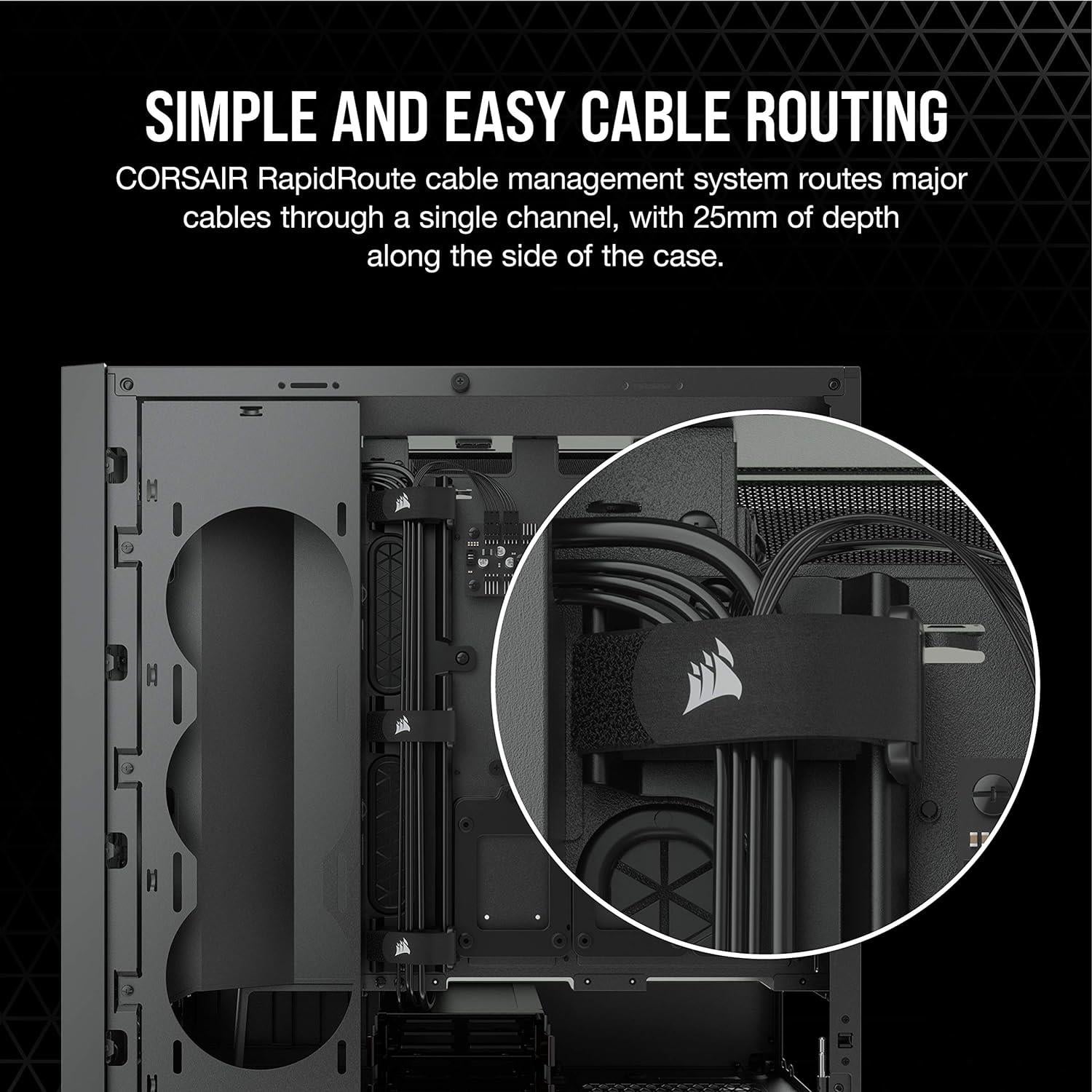 Corsaır 5000D Airflow Tempered Glass Siyah Mid Tower Kasa CC-9011210-WW