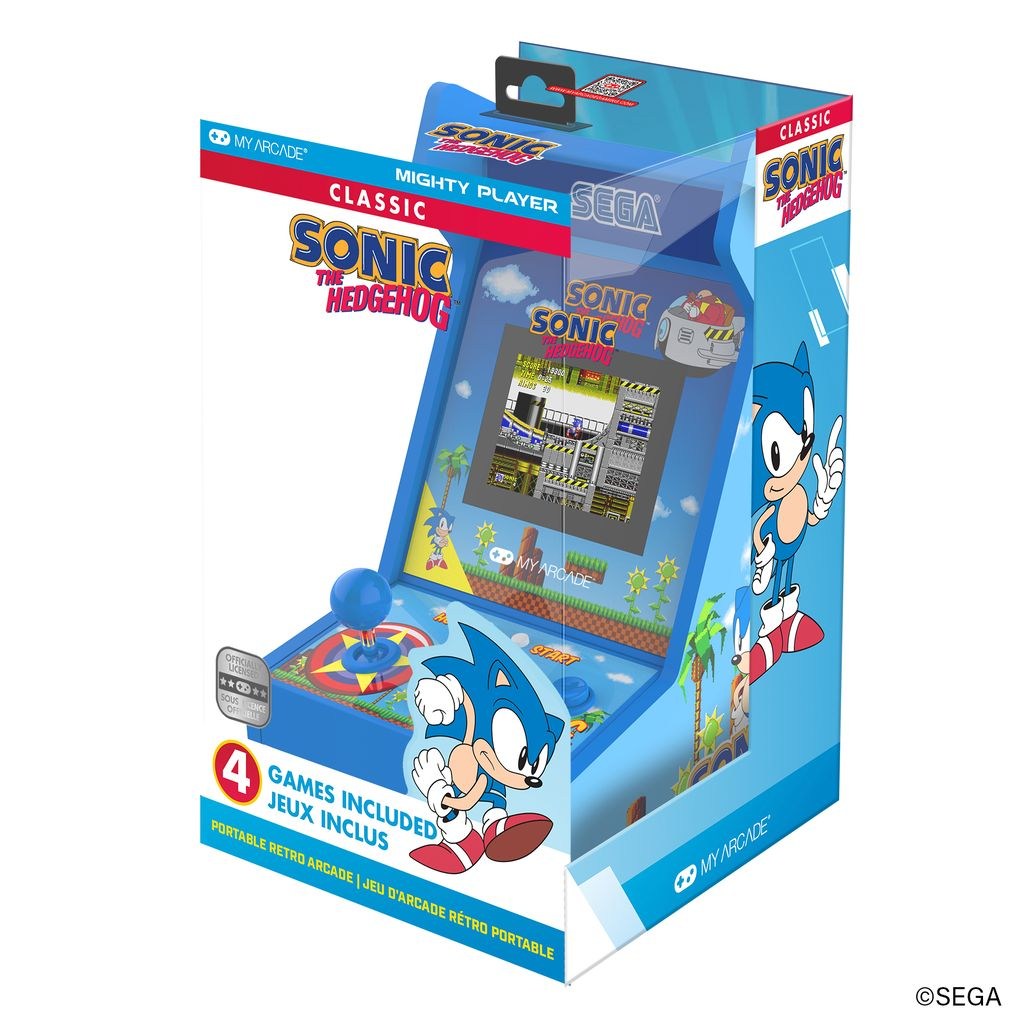 My Arcade 28Cm Sonic The Hedgehog Retro Konsol