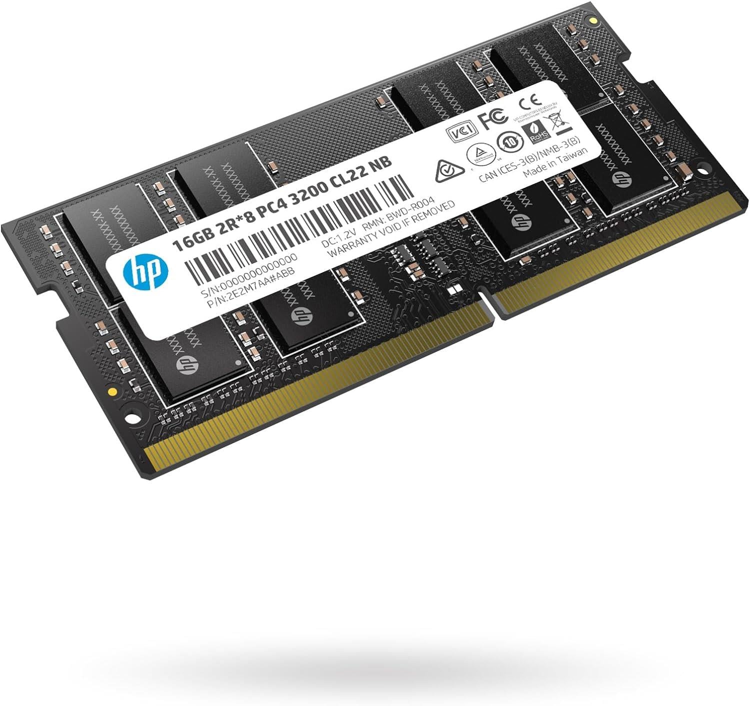 HP S1 DDR4 3200MHz SO-DIMM 16 GB RAM 2E2M7AA