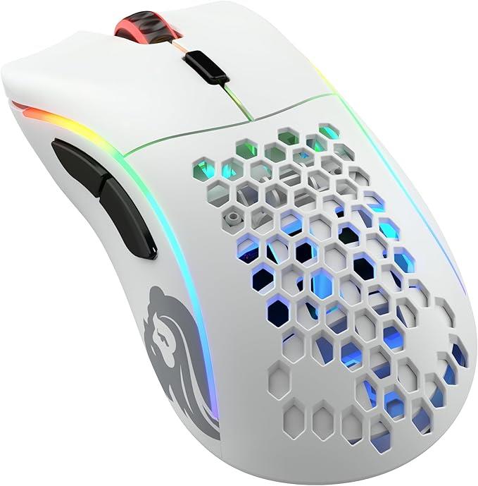 Glorious Model D Kablosuz Gaming Mouse – Mat Beyaz