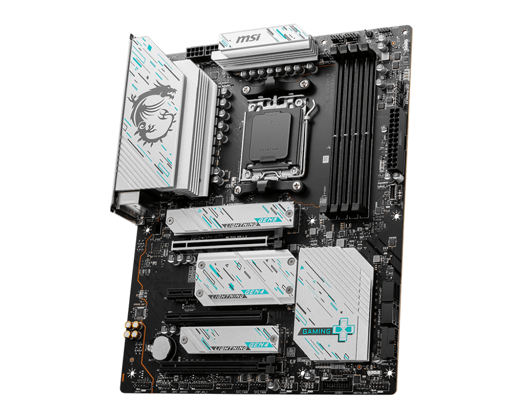 MSI MB X670E GAMING PLUS WIFI AM5 DDR5 7800MHZ(OC) 4x M.2 USB 3.2 HDMI DP 2.5G LAN AMD WIFI 6E ATX