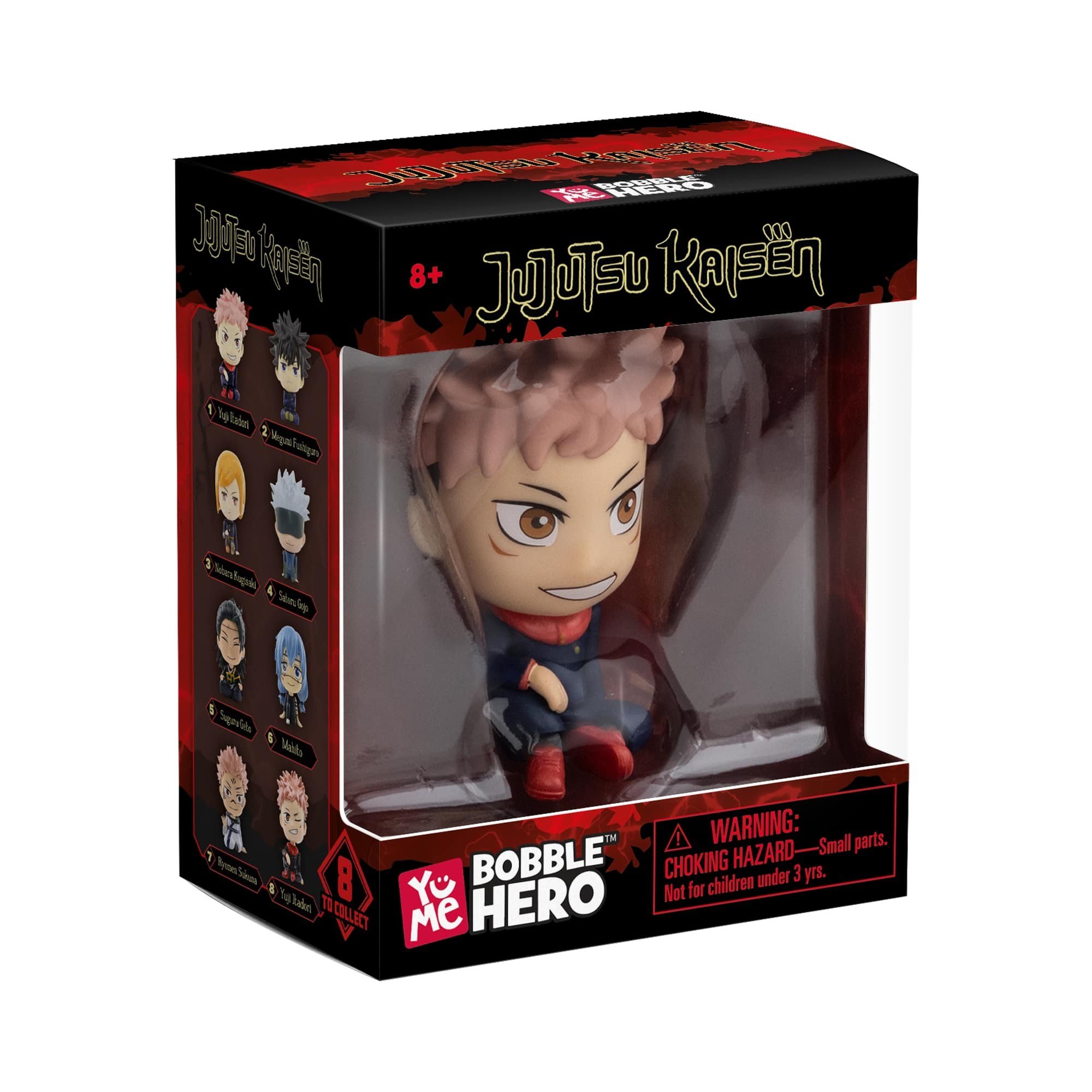 Yume Jujutsu Kaisen Bobble Hero Window Box Yuji Itadori