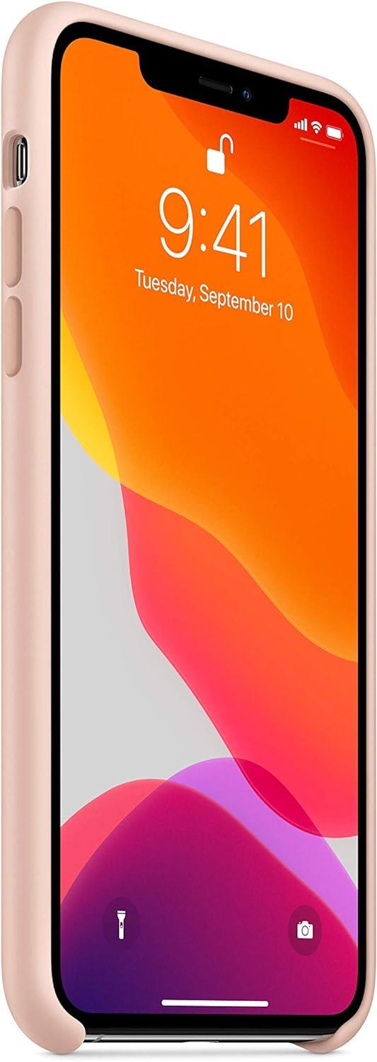 Apple iPhone 11 Pro Max Silikon Kılıf Kum Pembesi - AP.MWYY2ZM.A