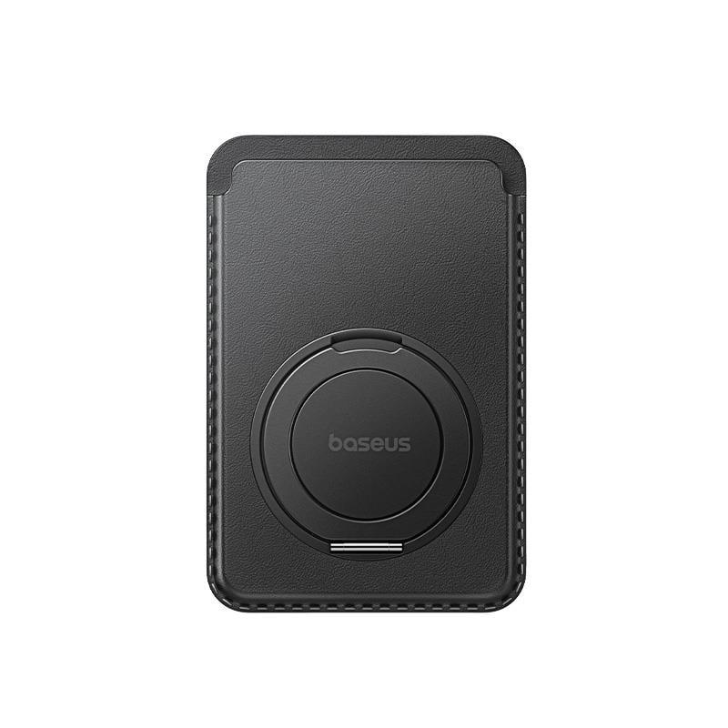Baseus MagPro 3 Manyetik Standlı Cüzdan, Siyah