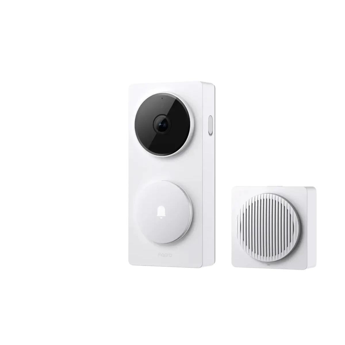 Aqara Akıllı Görüntülü Kapı Zili Hub G410 Beyaz CH-C09D-B (Apple Home Destekli)