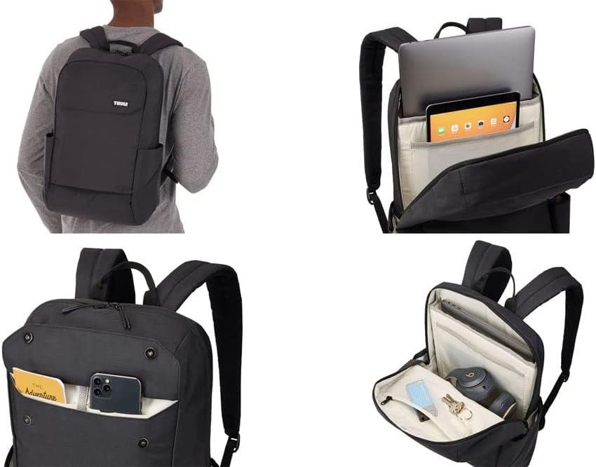 Thule Lithos Notebook Sırt Çantası 20L Black CA.TLBP216BLK