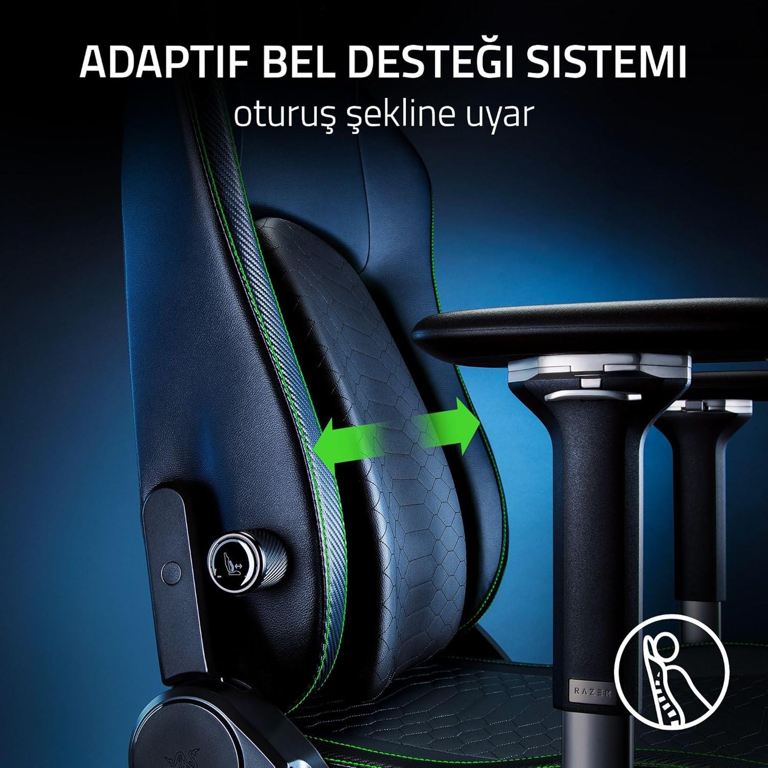 Razer İskur V2 Oyuncu Koltuğu Fabric RZ38-04900300-R3G1